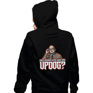 Shirts Pullover Hoodies, Unisex / Small / Black Updog