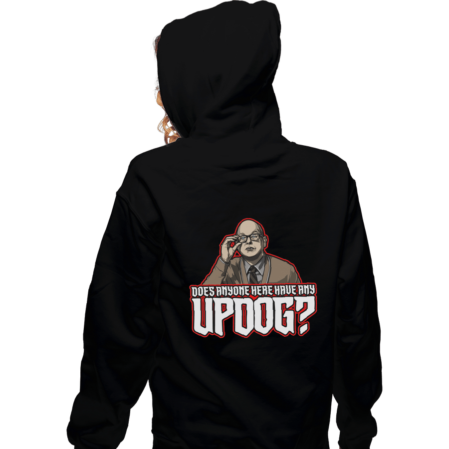 Shirts Pullover Hoodies, Unisex / Small / Black Updog