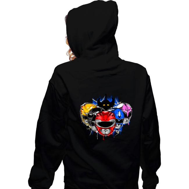 Shirts Zippered Hoodies, Unisex / Small / Black Morphin' Time