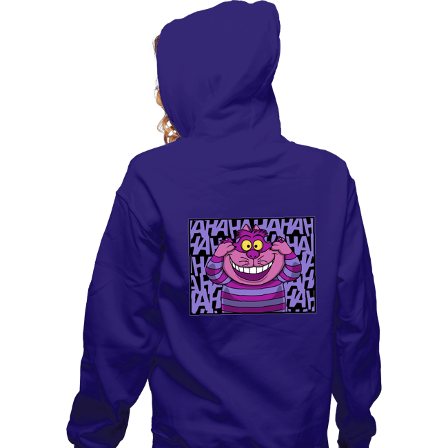 Shirts Zippered Hoodies, Unisex / Small / Violet Mad Cat