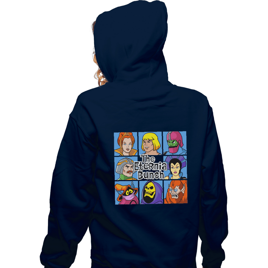 Shirts Pullover Hoodies, Unisex / Small / Navy The Eternia Bunch