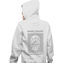 Load image into Gallery viewer, Shirts Zippered Hoodies, Unisex / Small / White Unknown Dangers
