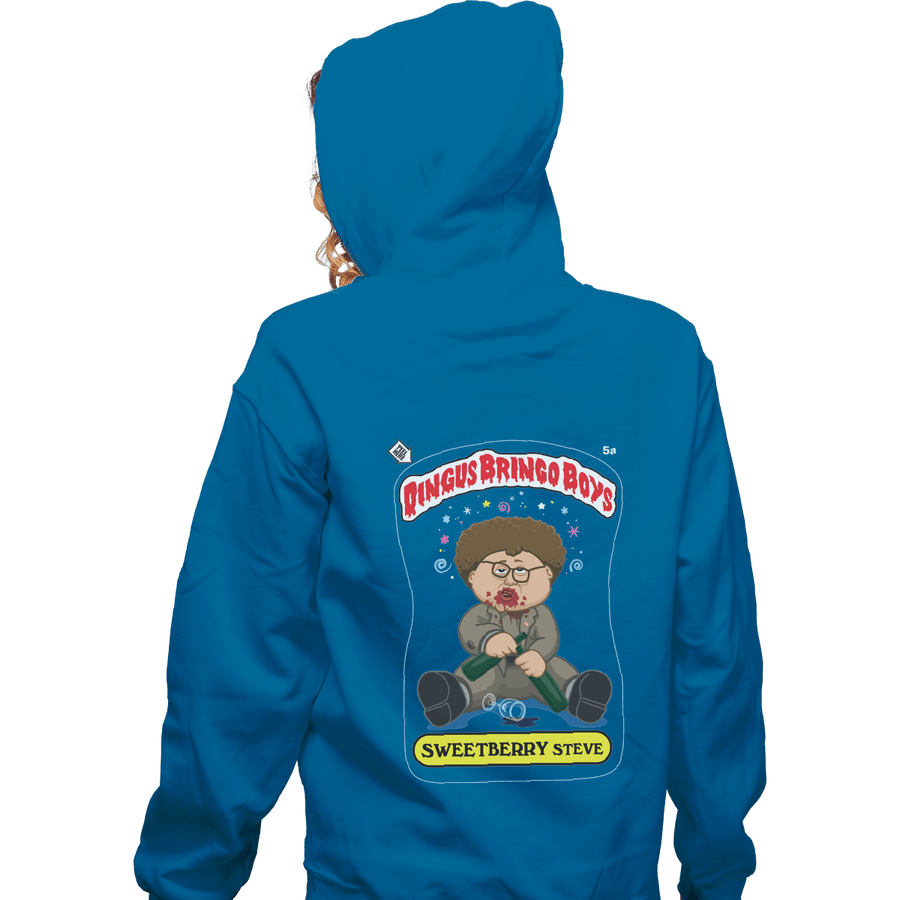 Shirts Zippered Hoodies, Unisex / Small / Royal Blue Sweetberry Steve
