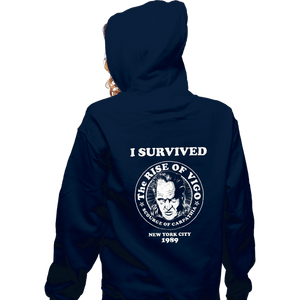 Secret_Shirts Zippered Hoodies, Unisex / Small / Navy Surviving Vigo