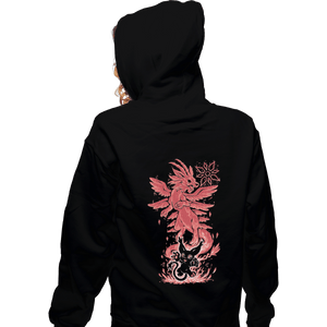 Shirts Zippered Hoodies, Unisex / Small / Black Digital Light Within