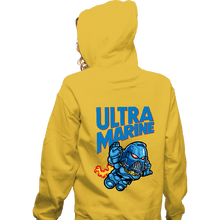 Load image into Gallery viewer, Secret_Shirts Zippered Hoodies, Unisex / Small / White Ultra-Bro
