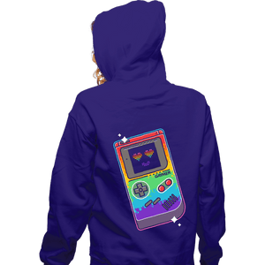 Shirts Zippered Hoodies, Unisex / Small / Violet Gaymer Player II