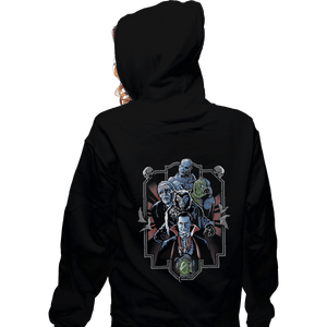 Shirts Zippered Hoodies, Unisex / Small / Black Enter The Monsters