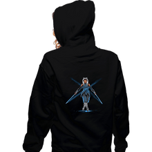 Load image into Gallery viewer, Secret_Shirts Zippered Hoodies, Unisex / Small / Black The Mark Of The Force
