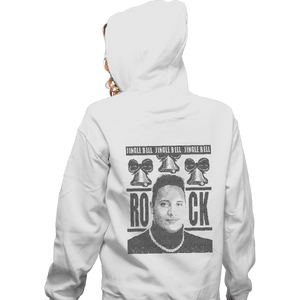 Shirts Zippered Hoodies, Unisex / Small / White Jingle Bell Rock