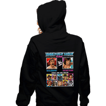 Load image into Gallery viewer, Daily_Deal_Shirts Zippered Hoodies, Unisex / Small / Black 1988 Fight Night Raw
