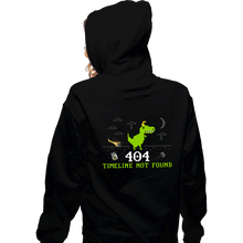 Load image into Gallery viewer, Secret_Shirts Zippered Hoodies, Unisex / Small / Black Offline Timeline
