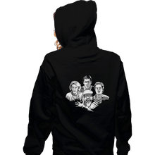 Load image into Gallery viewer, Secret_Shirts Zippered Hoodies, Unisex / Small / Black Happy Rhapsody
