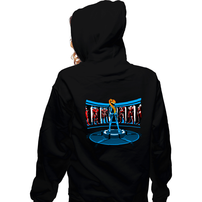 Secret_Shirts Zippered Hoodies, Unisex / Small / Black Iron-Aran