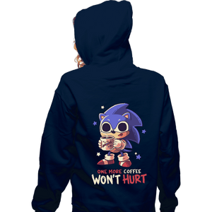 Secret_Shirts Zippered Hoodies, Unisex / Small / Navy One More Cup