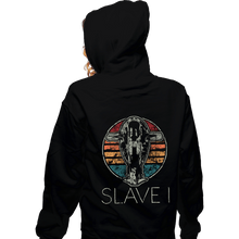 Load image into Gallery viewer, Shirts Zippered Hoodies, Unisex / Small / Black Vintage Hunter Vessel
