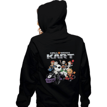 Load image into Gallery viewer, Shirts Pullover Hoodies, Unisex / Small / Black Halloween Kart
