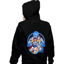 Load image into Gallery viewer, Daily_Deal_Shirts Zippered Hoodies, Unisex / Small / Black Emblem Summoned
