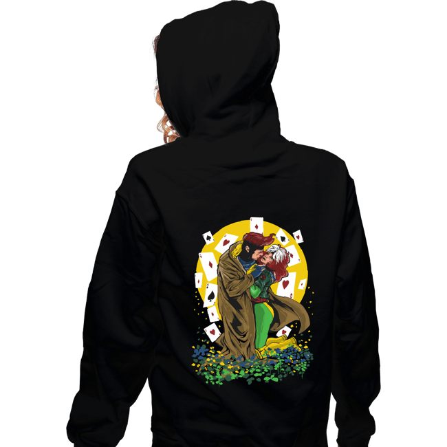 Daily_Deal_Shirts Zippered Hoodies, Unisex / Small / Black The Mutant Kiss