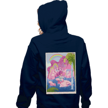 Load image into Gallery viewer, Shirts Zippered Hoodies, Unisex / Small / Navy Visit Neverland

