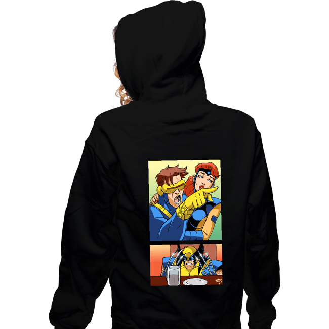 Secret_Shirts Zippered Hoodies, Unisex / Small / Black Mutant Yelling!