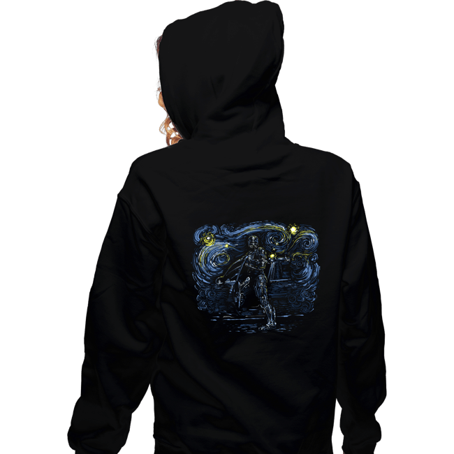 Secret_Shirts Zippered Hoodies, Unisex / Small / Black Starry Cop