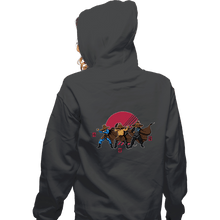 Load image into Gallery viewer, Daily_Deal_Shirts Zippered Hoodies, Unisex / Small / Dark Heather Straw Hats, Magic, And Kung Fu
