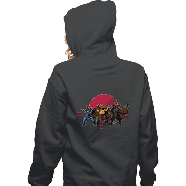Daily_Deal_Shirts Zippered Hoodies, Unisex / Small / Dark Heather Straw Hats, Magic, And Kung Fu