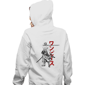 Shirts Zippered Hoodies, Unisex / Small / White The Pirate Hunter