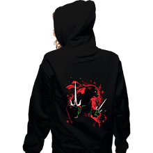 Load image into Gallery viewer, Daily_Deal_Shirts Zippered Hoodies, Unisex / Small / Black Rebel Ninja
