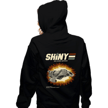 Load image into Gallery viewer, Daily_Deal_Shirts Zippered Hoodies, Unisex / Small / Black Shiny Heroes

