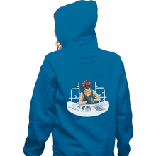Load image into Gallery viewer, Shirts Pullover Hoodies, Unisex / Small / Sapphire Robot Builder
