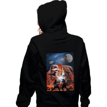 Load image into Gallery viewer, Daily_Deal_Shirts Zippered Hoodies, Unisex / Small / Black The Duel
