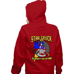 Secret_Shirts Zippered Hoodies, Unisex / Small / Red Startruck