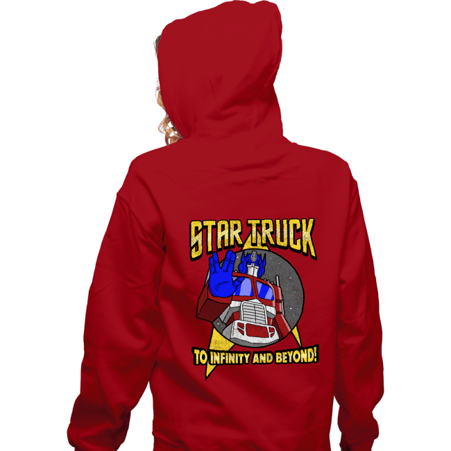 Secret_Shirts Zippered Hoodies, Unisex / Small / Red Startruck
