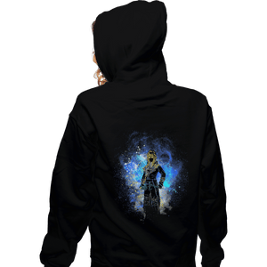 Shirts Zippered Hoodies, Unisex / Small / Black Goblin King Art