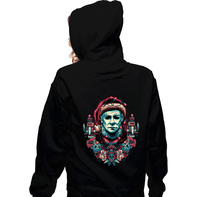 Daily_Deal_Shirts Zippered Hoodies, Unisex / Small / Black Holidays At Haddonfield