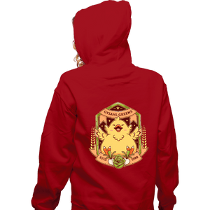 Shirts Zippered Hoodies, Unisex / Small / Red Fat Chocobo Gysahl