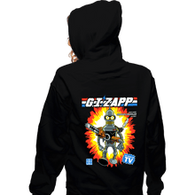 Load image into Gallery viewer, Daily_Deal_Shirts Zippered Hoodies, Unisex / Small / Black G.I.Zapp
