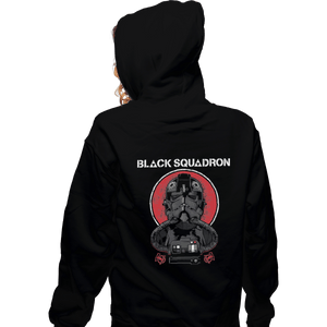 Shirts Pullover Hoodies, Unisex / Small / Black Black Squadron