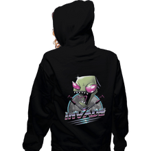 Load image into Gallery viewer, Shirts Zippered Hoodies, Unisex / Small / Black Invade
