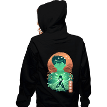 Load image into Gallery viewer, Daily_Deal_Shirts Zippered Hoodies, Unisex / Small / Black Yusuke&#39;s Spirit Strike
