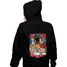 Load image into Gallery viewer, Shirts Zippered Hoodies, Unisex / Small / Black Eternia Warrior
