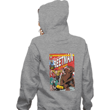 Load image into Gallery viewer, Secret_Shirts Zippered Hoodies, Unisex / Small / Sports Grey The Incredible Beetman
