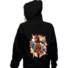 Load image into Gallery viewer, Daily_Deal_Shirts Zippered Hoodies, Unisex / Small / Black Explosion Magic
