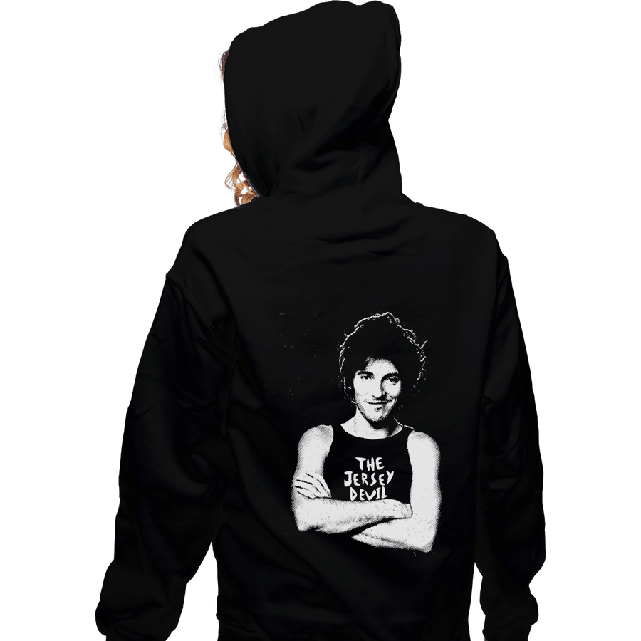 Shirts Zippered Hoodies, Unisex / Small / Black Jersey Devil
