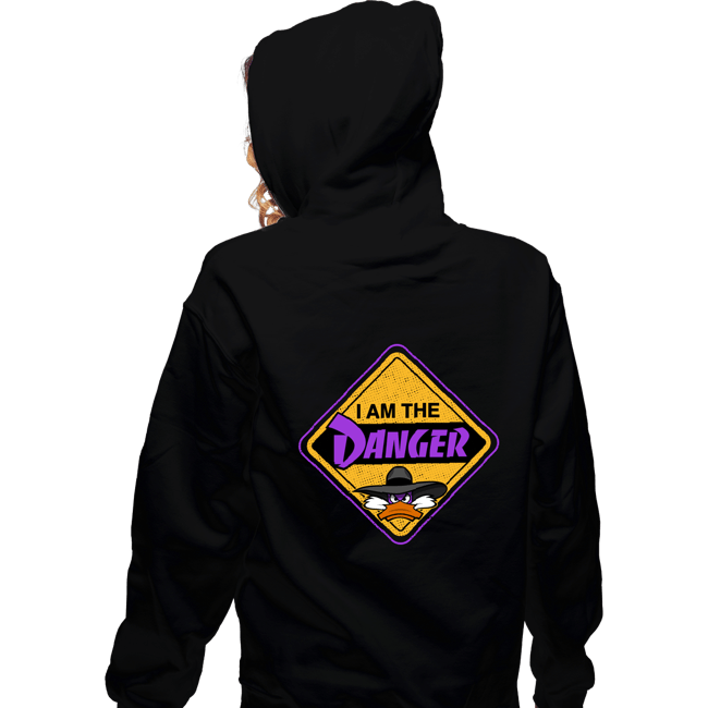 Secret_Shirts Zippered Hoodies, Unisex / Small / Black Danger Warning!