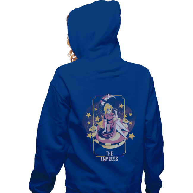 Shirts Zippered Hoodies, Unisex / Small / Royal Blue The Empress Peach