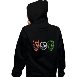 Shirts Zippered Hoodies, Unisex / Small / Black Boogies Boys