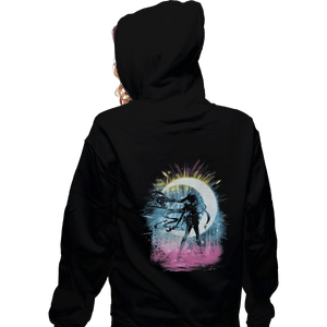 Shirts Pullover Hoodies, Unisex / Small / Black Moon Storm